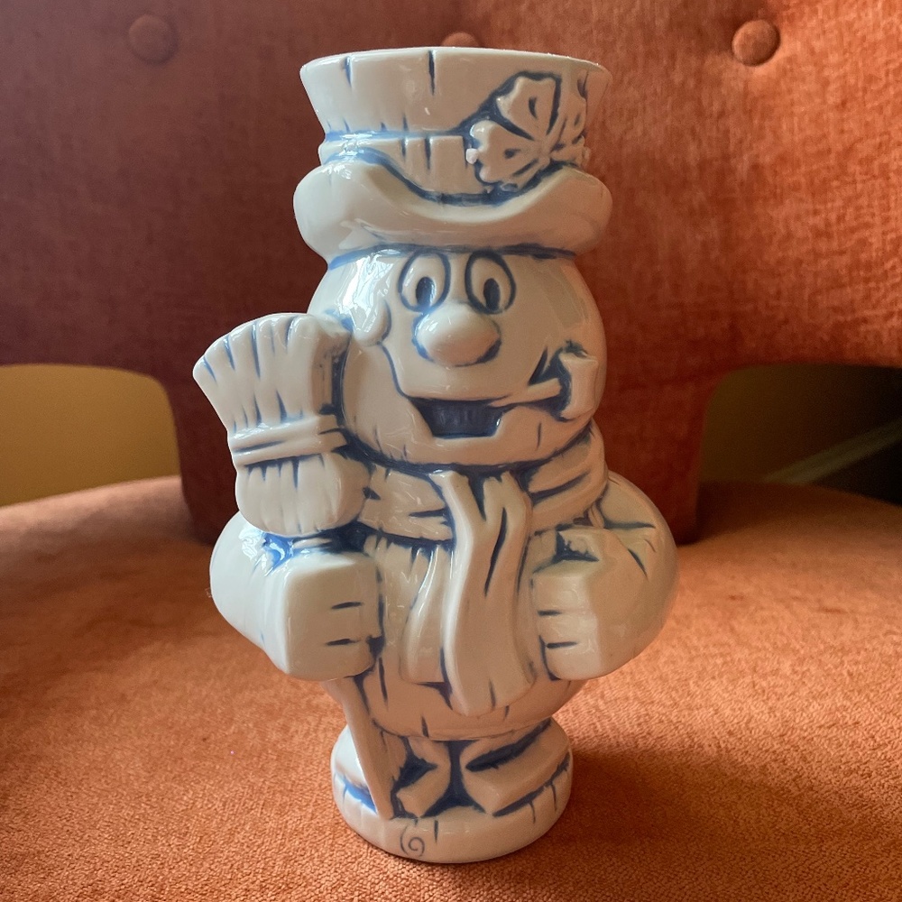Frosty the Snowman Geeki Tikis Ceramic Mug or Cute Vase, Brand New